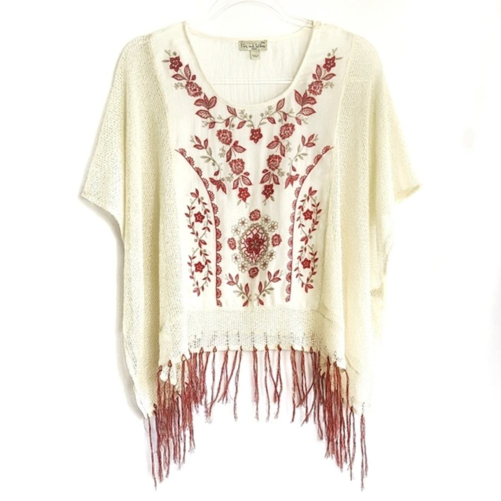 Live And Let Live • Chinoserie Kimono Knit Tunic